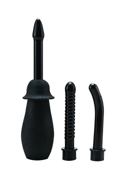 Anal Douche Kit - Black