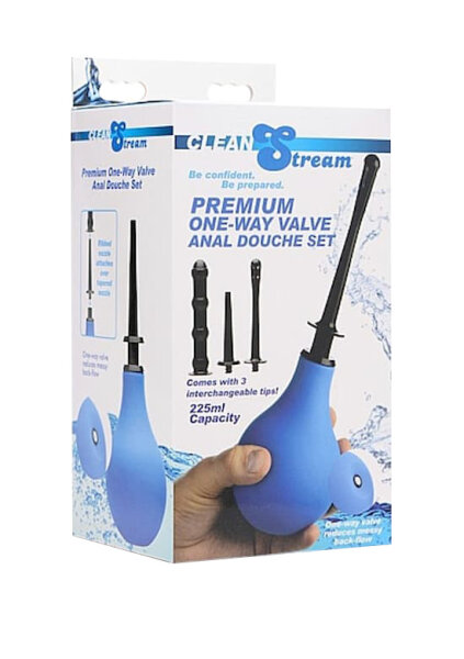 Premium One-way Valve Anal Douche Set