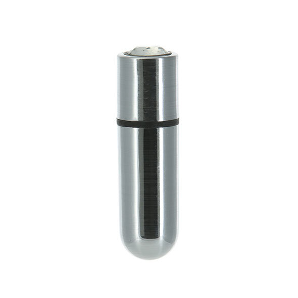 PowerBullet First Class Mini Bulllet with Crystal 9 Function Silver