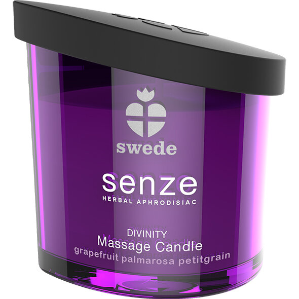 Swede Senze Divinity Massage Candle Grapefruit Palmarosa Petitgrain 50 ml