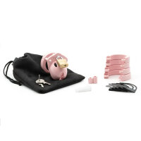 CB-X Mini Me Chastity Cock Cage Pink