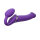 Strap-On-Me Vibrating Bendable Strap-On L Purple