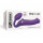 Strap-On-Me Vibrating Bendable Strap-On L Purple