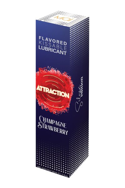 Mai Attraction Kissable Lubricant Champagne Strawberry Flavor 50ml
