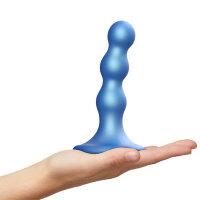 Strap-On-Me Dildo Plug Balls Metallic Blue S