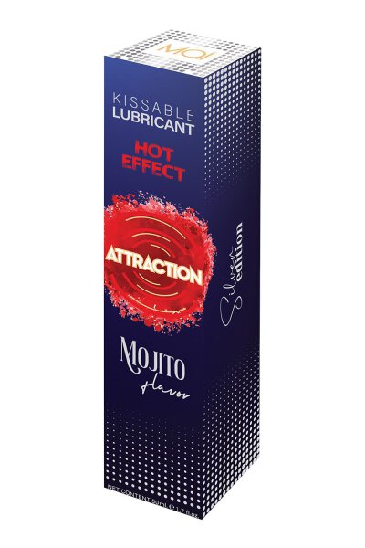 Mai Attraction Kissable Lubricant Hot Effect Mojito Flavor 50ML