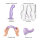 Strap-On-Me Dildo Plug P&G Metallic Lilac M