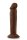 Dr. Skin Plus 6 Inch Posable Dildo Chocolate - 16,5 cm