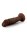 Dr. Skin Plus 6 Inch Posable Dildo Chocolate - 16,5 cm