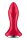 Satisfyer Rotator Plug 1+ Red - 3,8 cm
