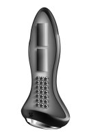 Satisfyer Rotator Plug 1+ Black - 3,8 cm