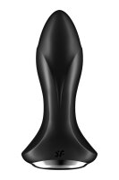 Satisfyer Rotator Plug 1+ Black - 3,8 cm