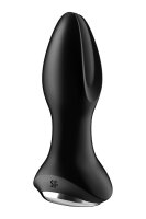 Satisfyer Rotator Plug 2+ Black - 3,6 cm