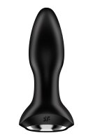 Satisfyer Rotator Plug 2+ Black - 3,6 cm
