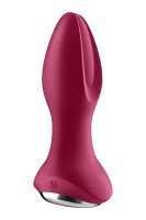 Satisfyer Rotator Plug 2+ Fuchsia - 3,6 cm