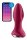 Satisfyer Rotator Plug 2+ Fuchsia - 3,6 cm