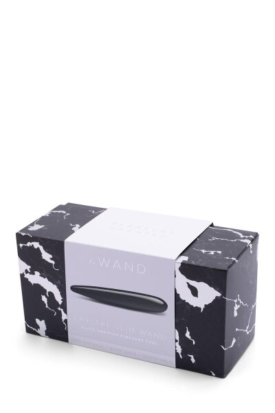 Le Wand Crystal Slim Wand Black Obsidian