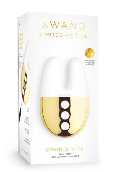 Le Wand Double Vibe White Gold