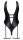 Obsessive Swimsuit Punta Negra Black S - L