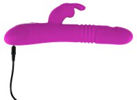 Sweet Smile Thrusting Pearl Rabbit Vibrator