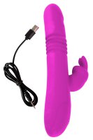 Sweet Smile Thrusting Pearl Rabbit Vibrator