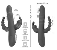 Sweet Smile Triple Thrusting Vibrator