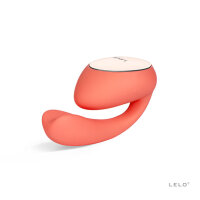 Lelo Ida Wave Dual Stimulation Massager Coral Red