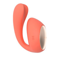 Lelo Ida Wave Dual Stimulation Massager Coral Red