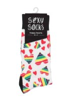 Sexy Socks - Happy Hearts - 36 - 46