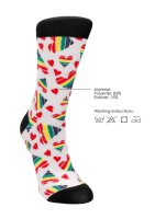 Sexy Socks - Happy Hearts - 36 - 46