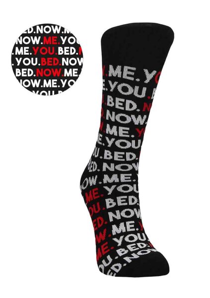 Sexy Socks You.Me.Bed.Now. - 36-41