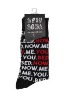 Sexy Socks You.Me.Bed.Now. - 36-41