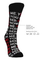 Sexy Socks You.Me.Bed.Now. - 36-41
