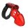 Adjustable Male Cock Cuff Chastity Device - Red