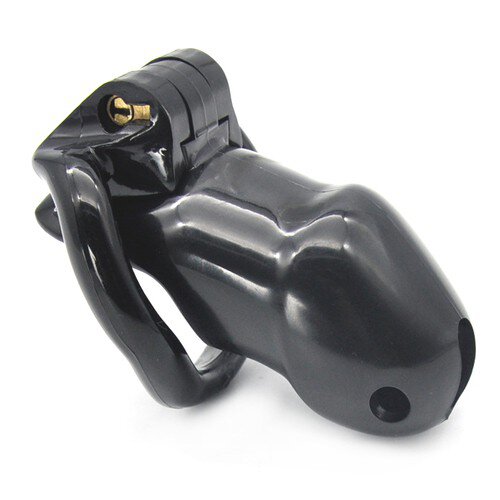 CB-3000 Hide Lock Male Chastity Device Black