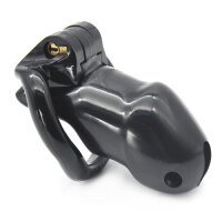 CB-3000 Hide Lock Male Chastity Device Black