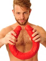Double Stretch dildo Nr. 55 52 x 6 cm