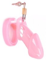Locky Chastity Cage 8 x 3.3 cm Pink