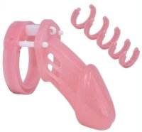 Locky Chastity Cage 8 x 3.3 cm Pink