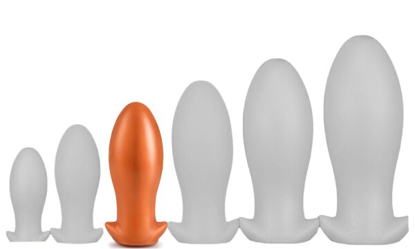 Dragon Egg Soft Silicone Butt Plug L 18 x 6,5xm