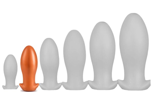 Dragon Egg Soft Silicone Butt Plug M 12 x 5.5 cm