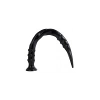 Dildo Pointed Twist M 50 x 4 cm Black