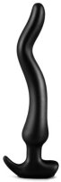 Long plug Noth Curve S 25 x 4 cm Black