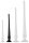 Long Tail PVC Butt Plug With Scale Black M 40 x 4,5cm