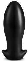 Dragon Egg Soft Silicone Butt Plug Black XXL 23 x 8,5cm