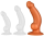 Silicone dildo Stoopy L 15 x 5cm