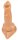 Dildo Dog Cock 12 x 4cm Flesh