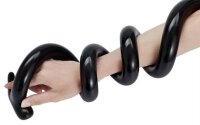 Mega Snake Long Dildo 100 x 3cm Black
