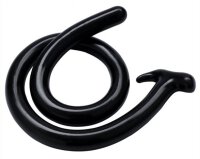 Mega Snake Long Dildo 100 x 3cm Black