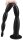 Long Dildo Scale Beads L 50 x 5cm Black
